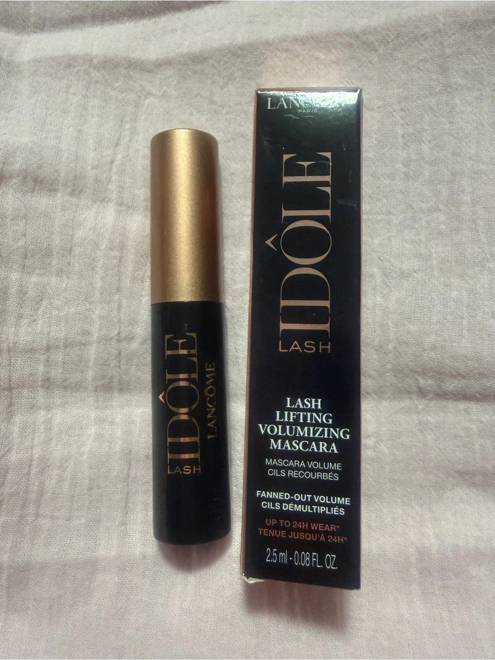 Lancome Idole Lash Lifting Mascara Glossy Black 0.08 Oz Travel Size Volumizing